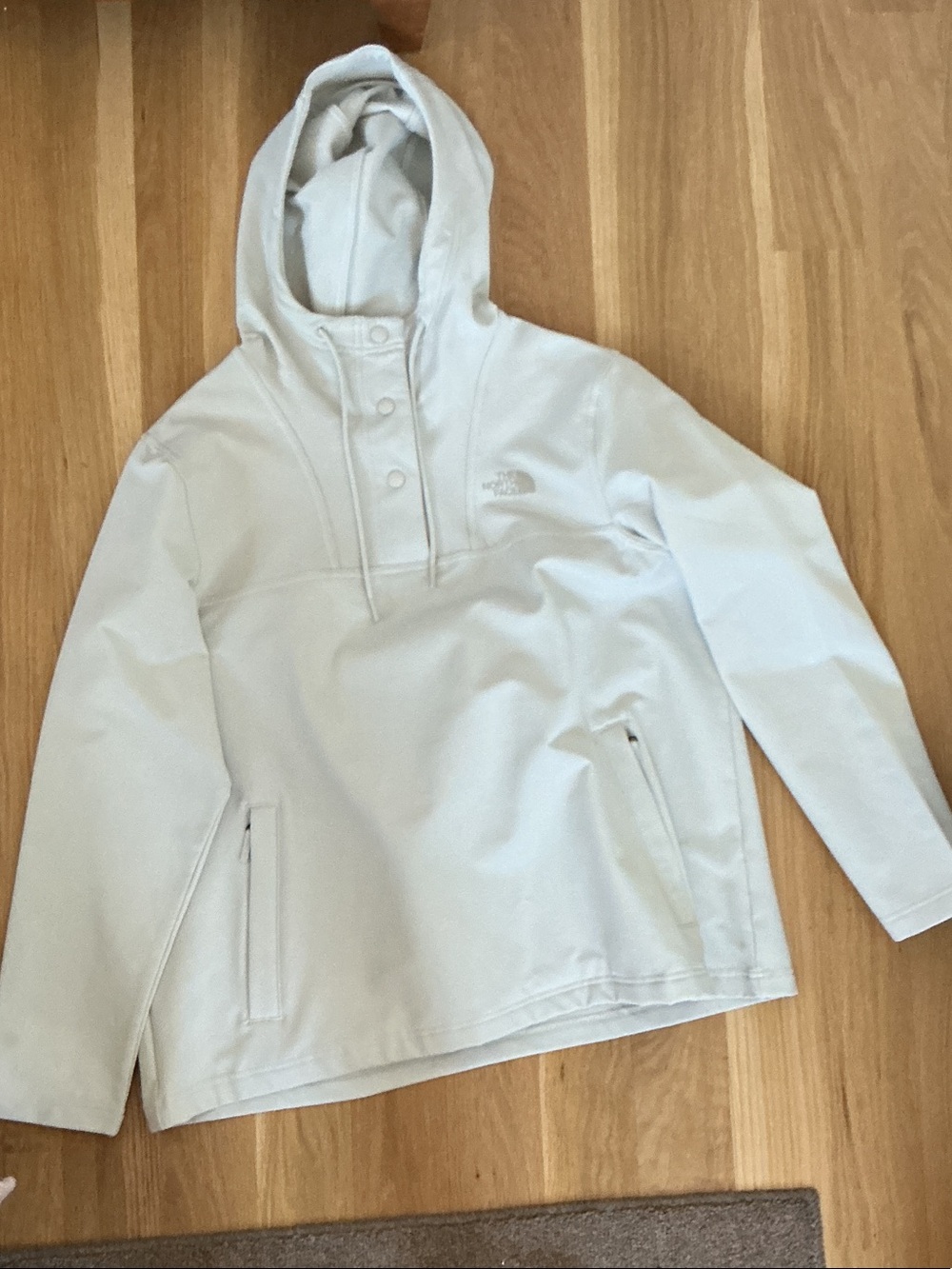 The North Face Hooded Pullover with Snap Placket